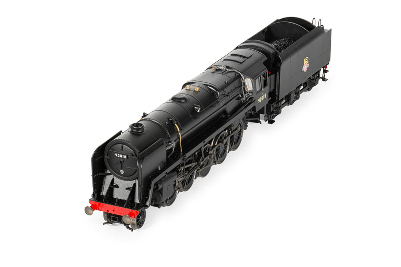 Hornby R30396 BR (Early) Class 9F No.92018 DCC Ready OO Gauge