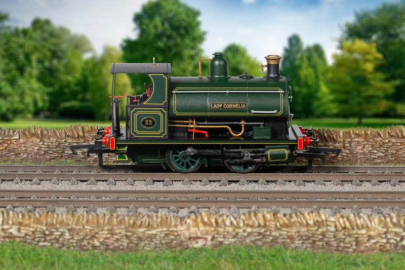 Hornby R3869 Peckett W4 'Lady Cornelia' No.33 DCC Ready OO Gauge