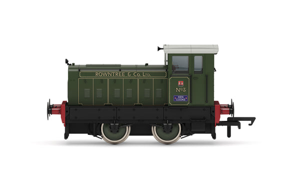 Hornby R3895 Rowntree & Co. LTD Ruston & Hornsby 88DS 0-4-0 'Ken Cooke' No.3 DCC Ready OO Gauge