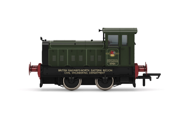 Hornby R3896 British Railways Ruston & Hornsby 88DS 0-4-0 No. 84 DCC Ready OO Gauge