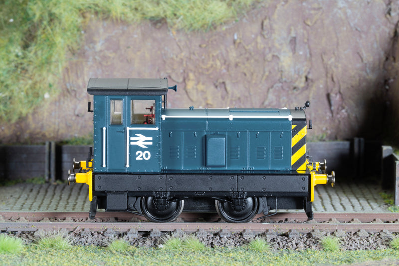 Hornby R3897 Ruston & Hornsby 88DS 0-4-0 BR Blue No.20 OO Gauge