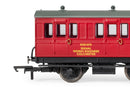Hornby R40359 BR Departmental, 6 Wheel Crew Coach, KDE107E