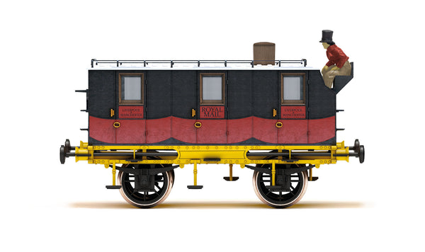 Hornby R40436 L&MR Mail Coach OO Gauge
