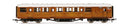 Hornby R40454 LNER Gresley Corridor Brake Composite Coach '21437' OO Gauge