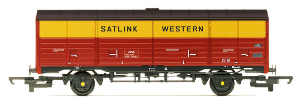 Hornby R60229 Satlink Western 45T ZRA Van 'KDC 201003' OO Gauge