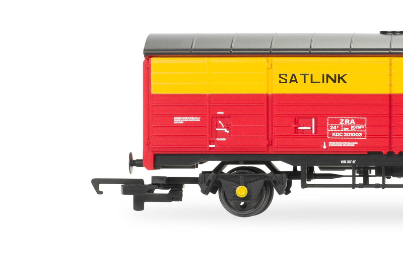 Hornby R60229 Satlink Western 45T ZRA Van 'KDC 201003' OO Gauge