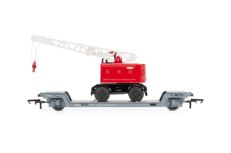 Hornby R60238 BR Machinery Truck Loriot Y No.41990 & BR Coles Crane OO Gauge