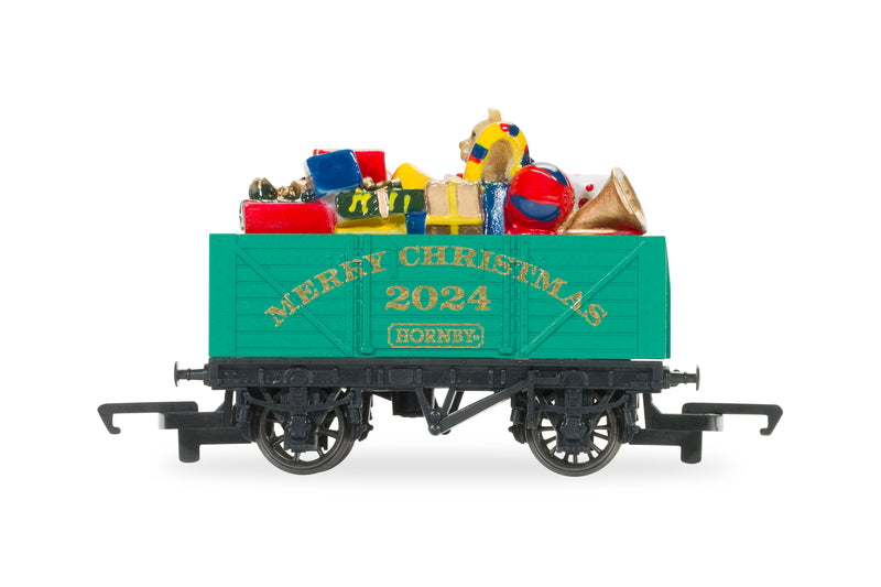 Hornby R60262 7 Plank Christmas Wagon 2024 OO Gauge