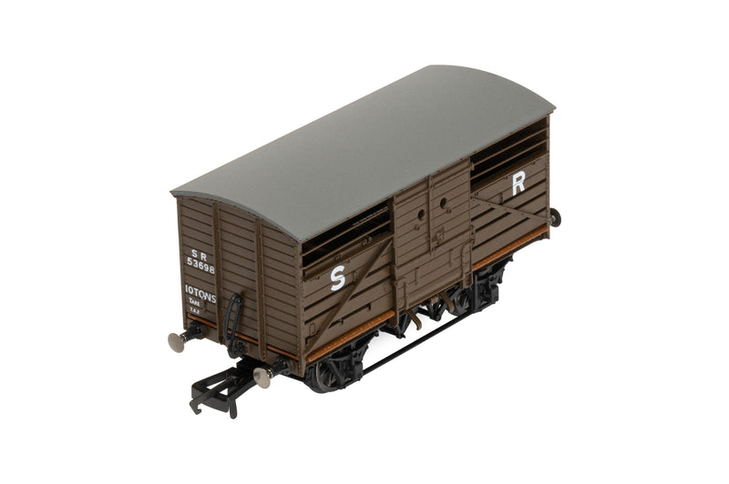 Hornby R60287 SR Maunsell, 10T Cattle Wagon No. 53698, OO Gauge