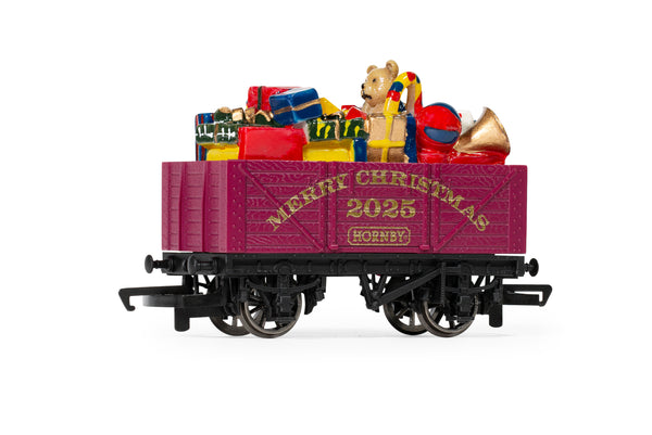Hornby R60316 7 Plank Wagon Christmas 2025