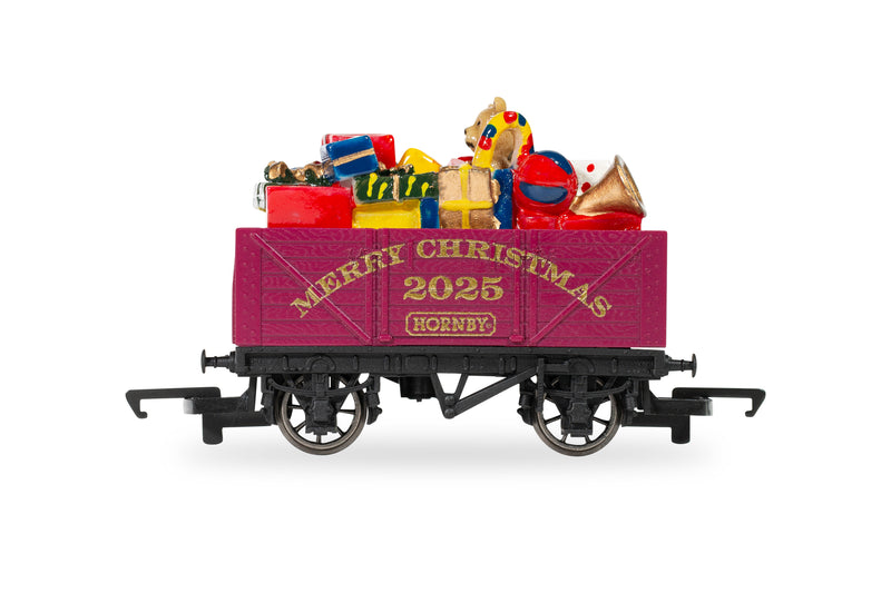 Hornby R60316 7 Plank Wagon Christmas 2025