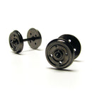 Hornby R8234 14.1mm Disc Wheel/Axle 4 Hole Set (Quantity 10) OO Gauge