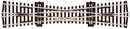 Peco Streamline SL-80 Single Slip Crossing Insulfrog Code 100 OO Gauge