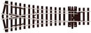 Peco Streamline SL-E197 Small Radius Y Turnout Electrofrog Code 75 OO Gauge