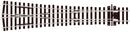 Peco Streamline SL-E198 Large Radius Y Turnout Electrofrog Code 75 OO Gauge