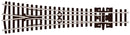 Peco Streamline SL-E397 Medium Radius Y Turnout Electrofrog Code 80 N Gauge