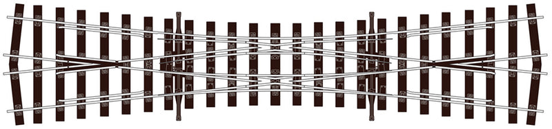 Peco Streamline SL-U1190 Double Slip Crossing Unifrog "Bullhead" Code 75 OO Gauge