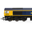 Hornby Railroad R30533 Class 66 No. 66790 "Louise" Colas, DCC Ready, OO Gauge