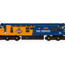 Hornby Railroad R30544 Class 37 No. 37422 "Pegasus" Rail Services, DCC Ready, OO Gauge