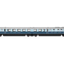 Hornby R40477 LNER West Riding Limited Brake Third & Kitchen Third Articulated Coaches, OO Gauge