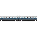 Hornby R40478 LNER West Riding Limited Brake Double Open First Articulated Coaches, OO Gauge