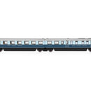 Hornby R40479 LNER West Riding Limited Brake Open Third & Kitchen Third Articulated Coaches, OO Gauge