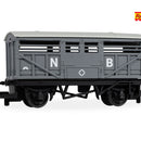 Hornby Railroad R60349 NB Cattle Wagon No. 19, OO Gauge