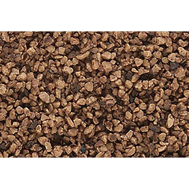 Woodland Scenics B1386, Coarse Ballast, Brown, Large Tub