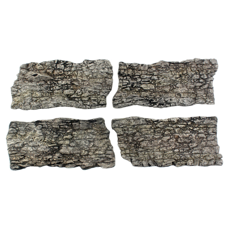 Woodland Scenics C1138 Ready Rocks "Rock Face" 4 Pieces