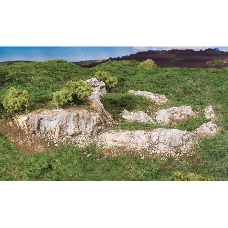 Woodland Scenics C1139 Ready Rocks "Outcroppings" 13 Pieces