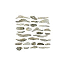 Woodland Scenics C1141 Ready Rocks "Creek Bed" 31 Pieces