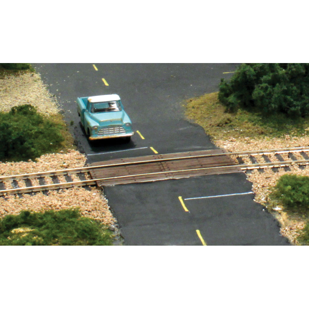 C1150 Woodland Scenics C1150 Grade Crossings Steel Plate N Gauge