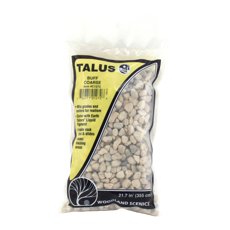 Woodland Scenics C1272 Talus, Coarse, Buff