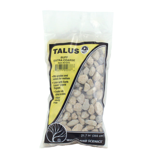 Woodland Scenics C1273 Talus, Extra Coarse, Buff