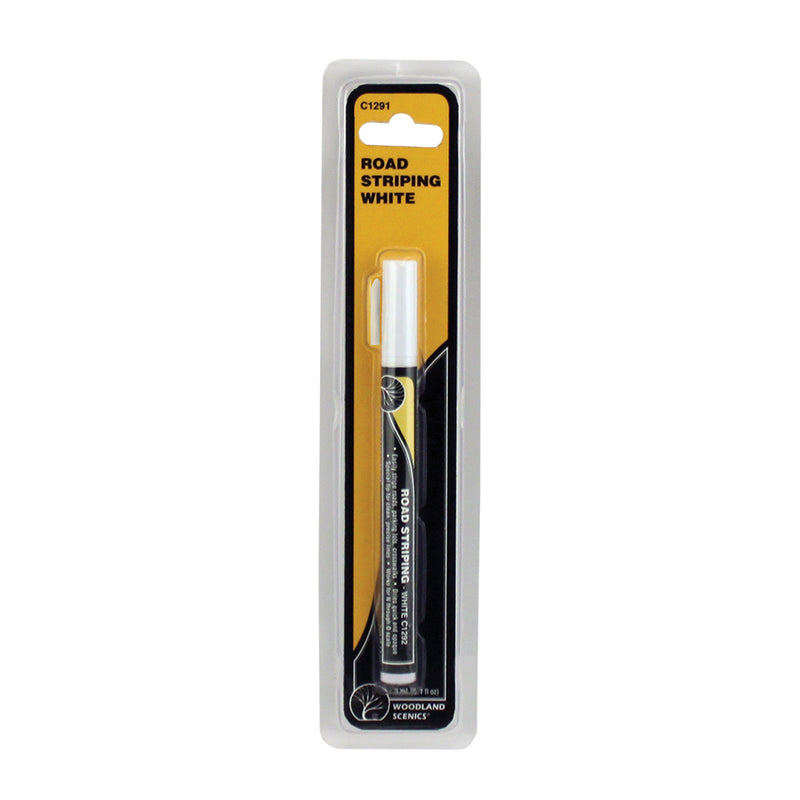 Woodland Scenics C1291 Road Striping Pen, White