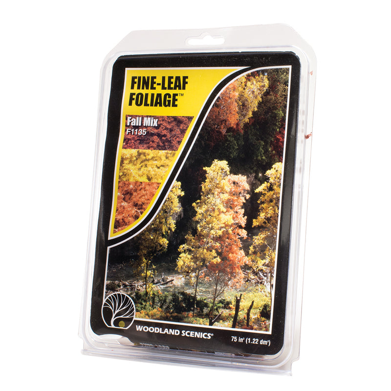 Woodland Scenics F1135 Fine Leaf Foliage, Fall Mix