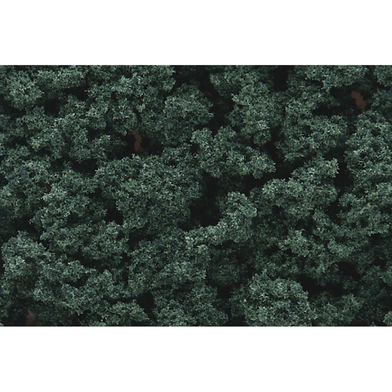 Woodland Scenics FC1647, Bushes, Dark Green, Large Tub