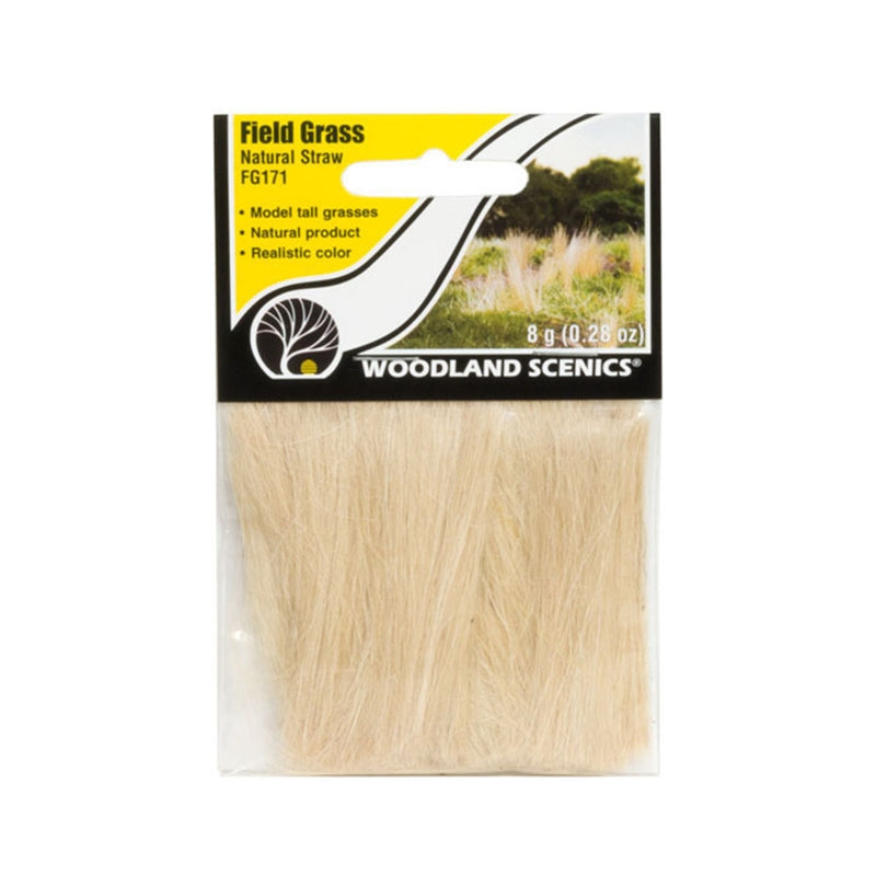 Woodland Scenics FG171 Field Grass, Natural Straw