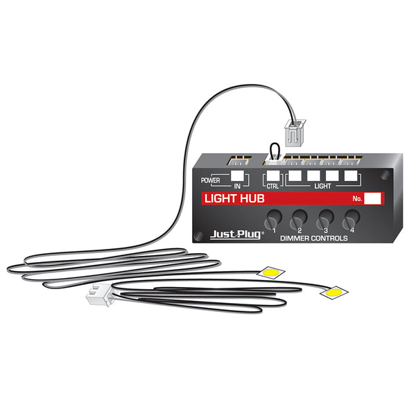 Woodland Scenics JP5700 Just Plug, Lights & Hub Set