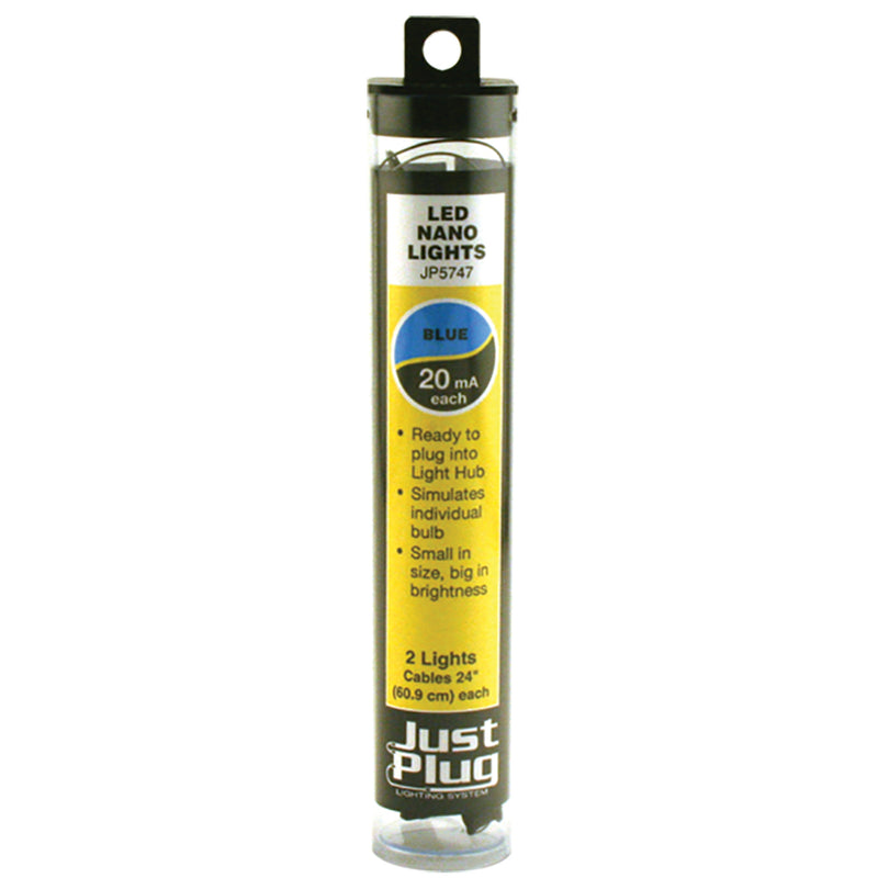 Woodland Scenics JP5747 Just Plug LED Nano Blue 20mA
