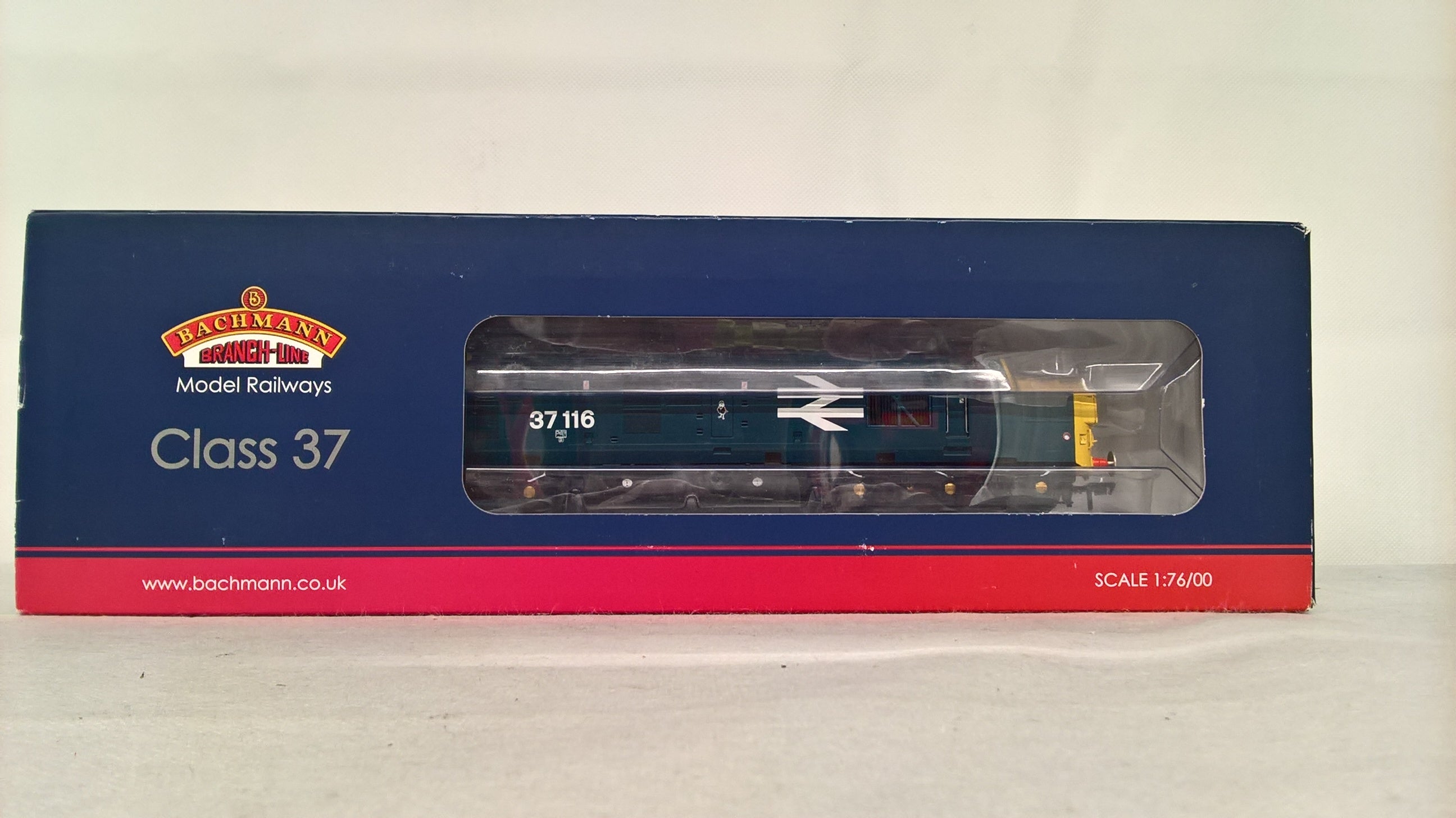 Bachmann 32-781SD Class 37/0 37116 BR Blue Regional Exclusive Model DC