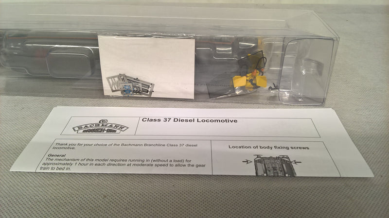 Bachmann 32-778RJ Class 37/0 37275 'Stainless Pioneer' BR Railfreight Metals Sector Regional Exclusive Model DCC Ready OO Gauge *Pre-Owned*