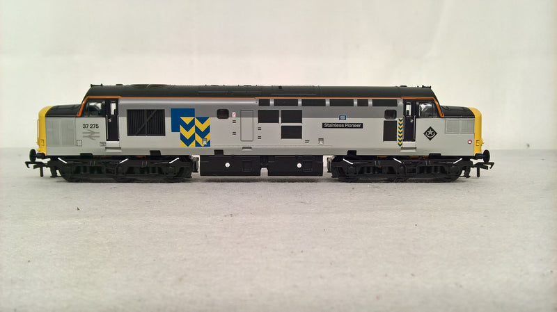 Bachmann 32-778RJ Class 37/0 37275 'Stainless Pioneer' BR Railfreight Metals Sector Regional Exclusive Model DCC Ready OO Gauge *Pre-Owned*