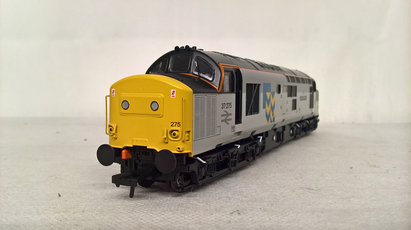 Bachmann 32-778RJ Class 37/0 37275 'Stainless Pioneer' BR Railfreight Metals Sector Regional Exclusive Model DCC Ready OO Gauge *Pre-Owned*