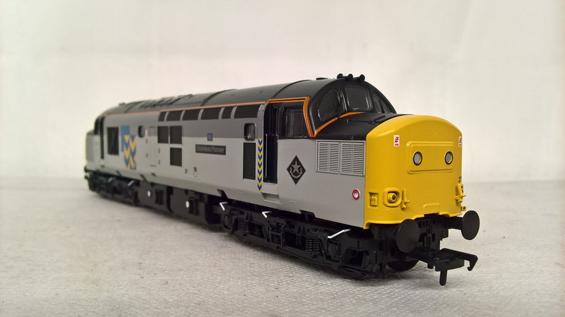 Bachmann 32-778RJ Class 37/0 37275 'Stainless Pioneer' BR Railfreight Metals Sector Regional Exclusive Model DCC Ready OO Gauge *Pre-Owned*