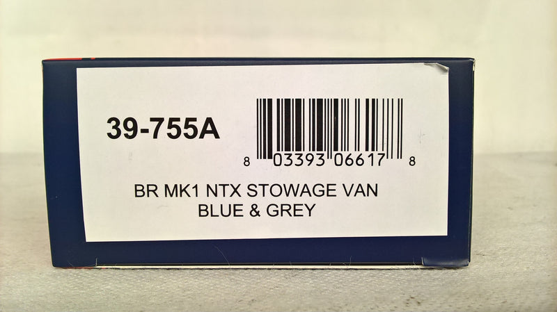 Bachmann 39-755A BR MK1 NTX Stowage Van Blue & Grey OO Gauge