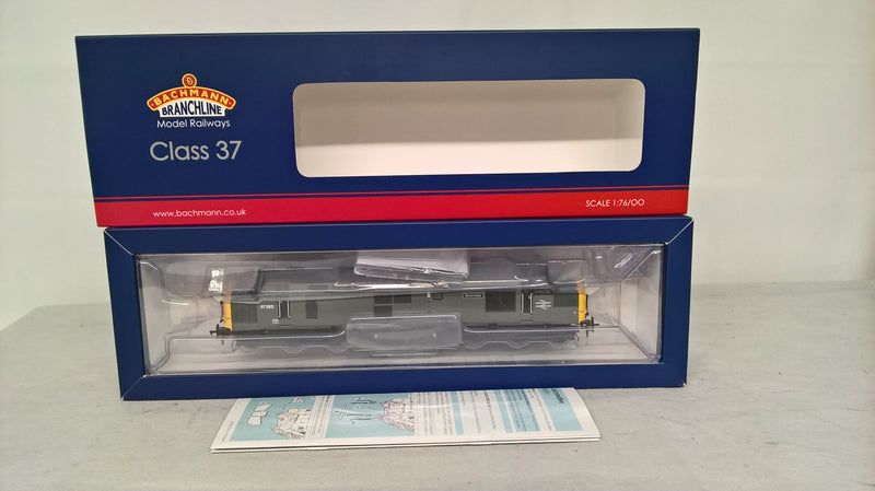 Bachmann 35-311 Class 37/0 37262 'Dounreay' BR Engineers Grey DCC Ready OO Gauge (Pre-owned)