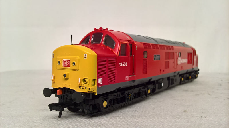 Bachmann 32-381P Class 37/5 37670 "St Blazey" DB Schenker Produced Exclusivly For Rail Express DCC Ready OO Gauge (Pre-owned)