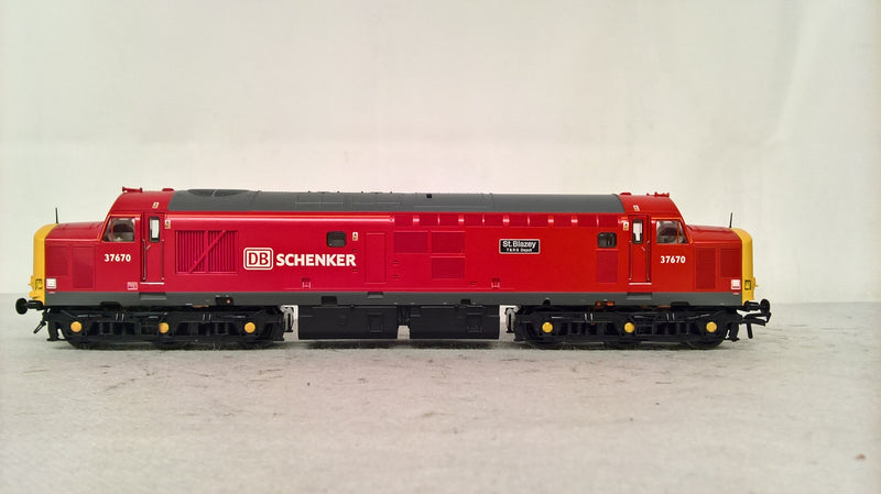 Bachmann 32-381P Class 37/5 37670 "St Blazey" DB Schenker Produced Exclusivly For Rail Express DCC Ready OO Gauge (Pre-owned)