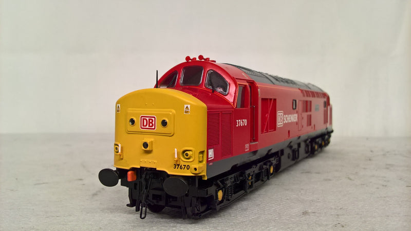 Bachmann 32-381P Class 37/5 37670 "St Blazey" DB Schenker Produced Exclusivly For Rail Express DCC Ready OO Gauge (Pre-owned)